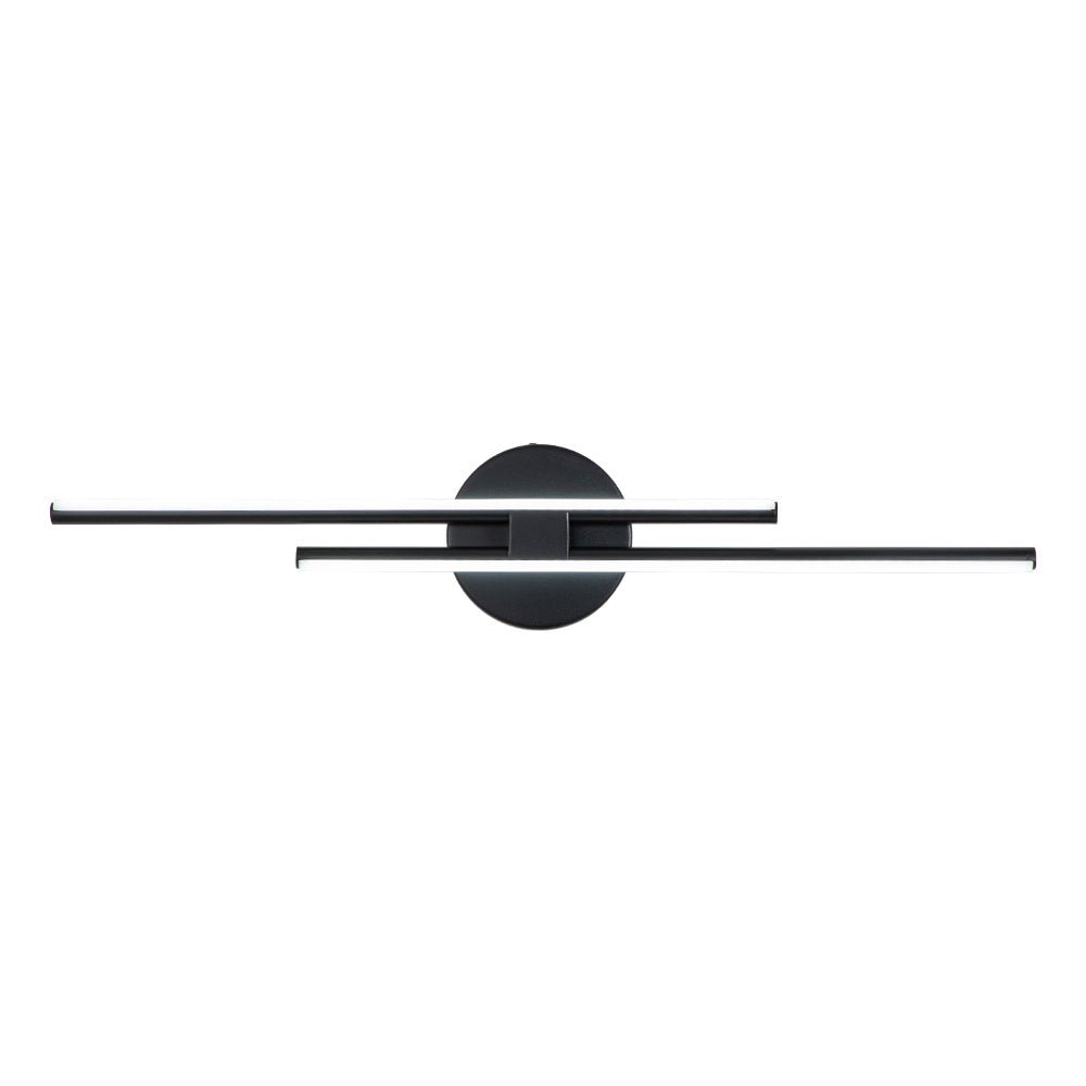 Vesira Modern Linear Metal LED Wall Sconce Vanity Light - Lamp Copper