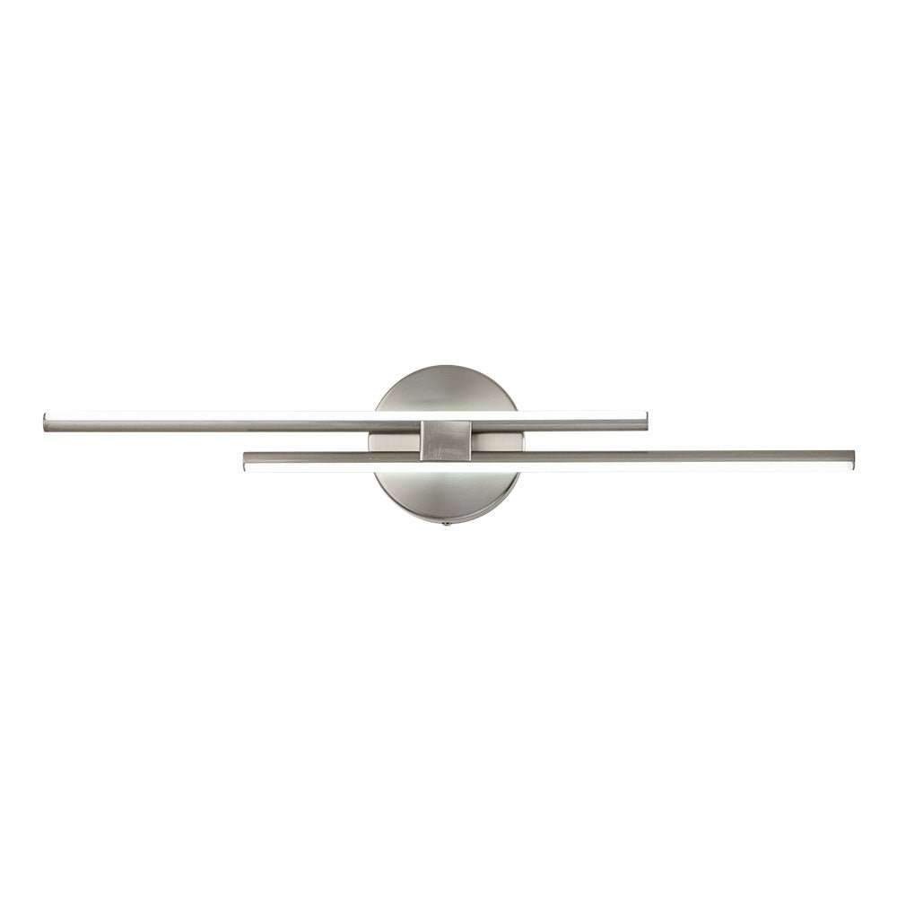 Vesira Modern Linear Metal LED Wall Sconce Vanity Light - Lamp Copper