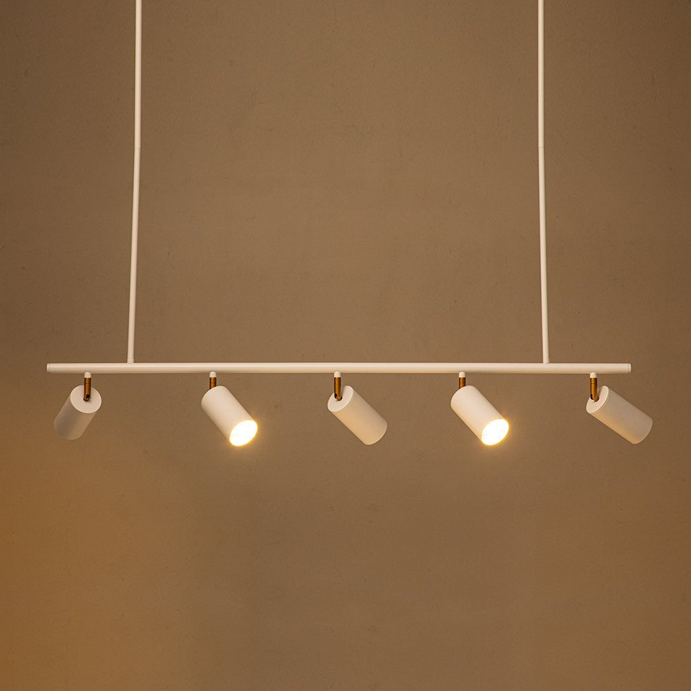 Modern Linear Metal Track Light - Lamp Copper