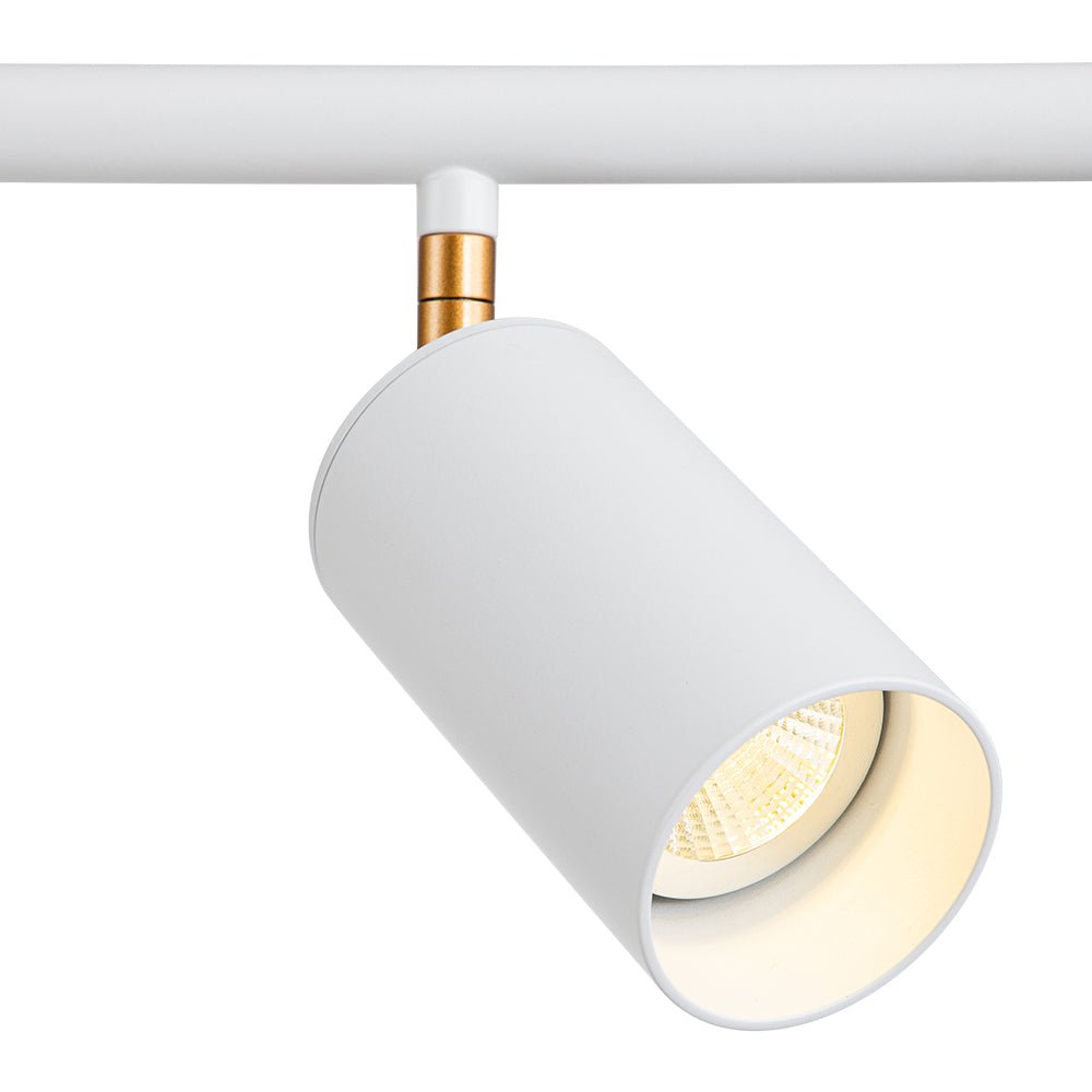 Modern Linear Metal Track Light - Lamp Copper