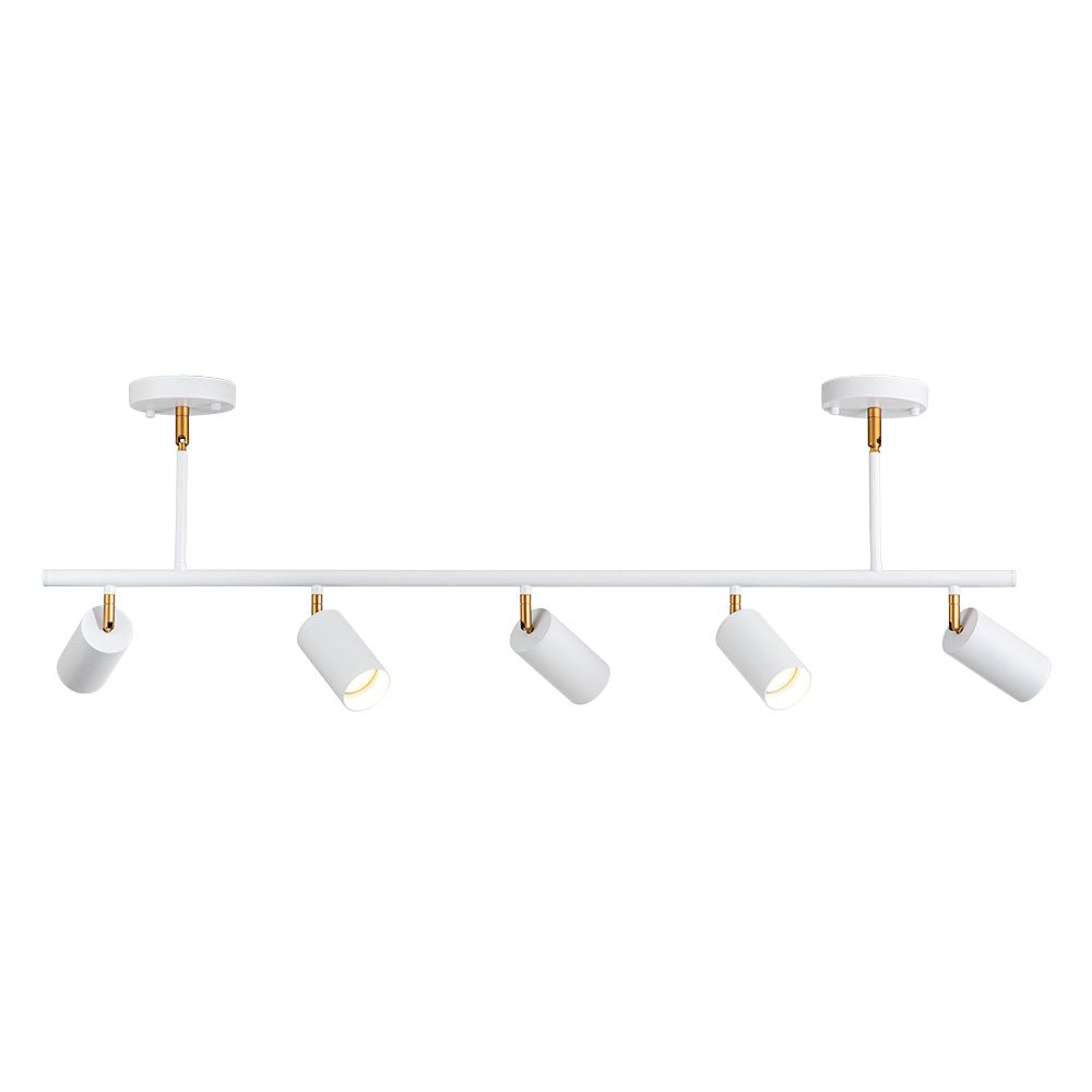 Modern Linear Metal Track Light - Lamp Copper