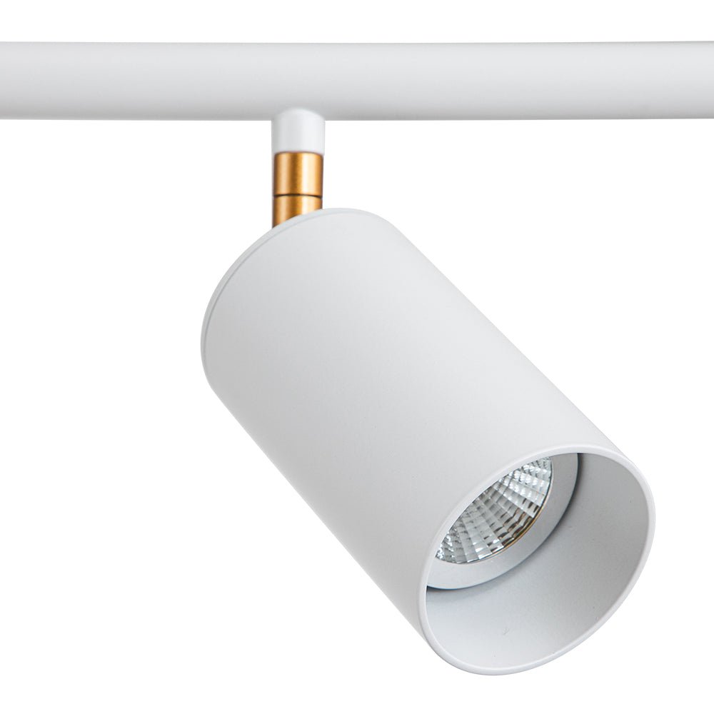 Modern Linear Metal Track Light - Lamp Copper