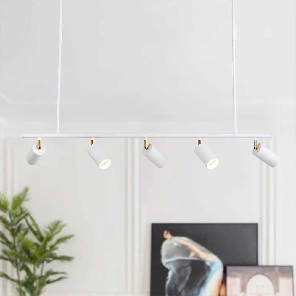 Modern Linear Metal Track Light - Lamp Copper