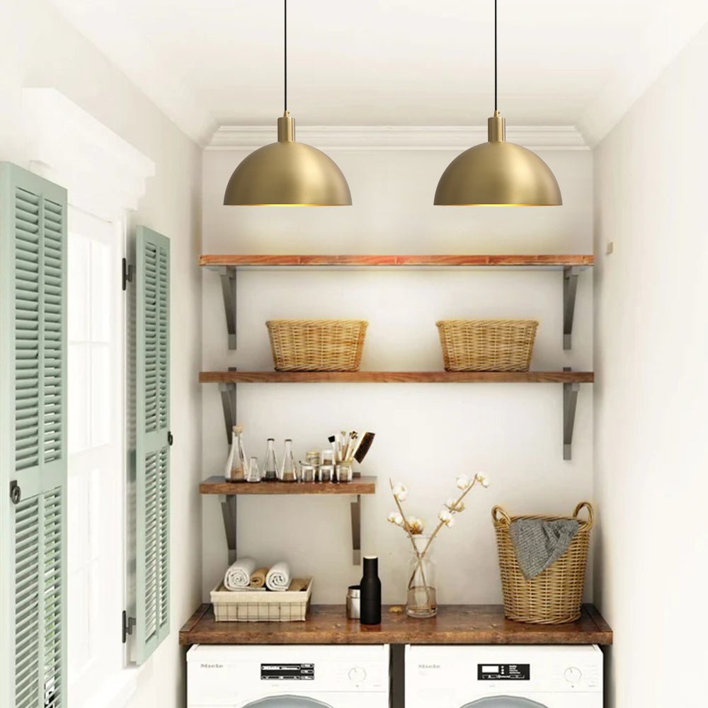 Nordan Modern Metal Pendant Light - Lamp Copper