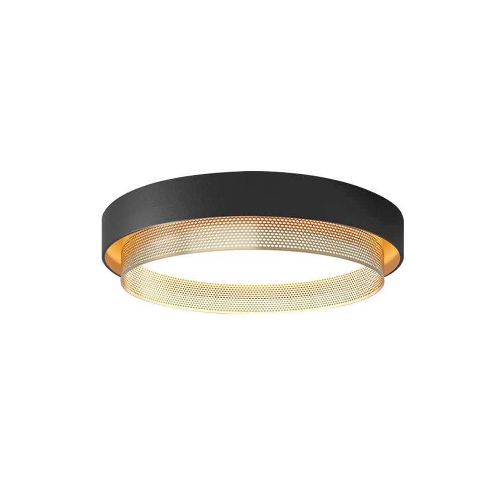 Zorlin Modern LED Metal Flush Mount Light - Lamp Copper