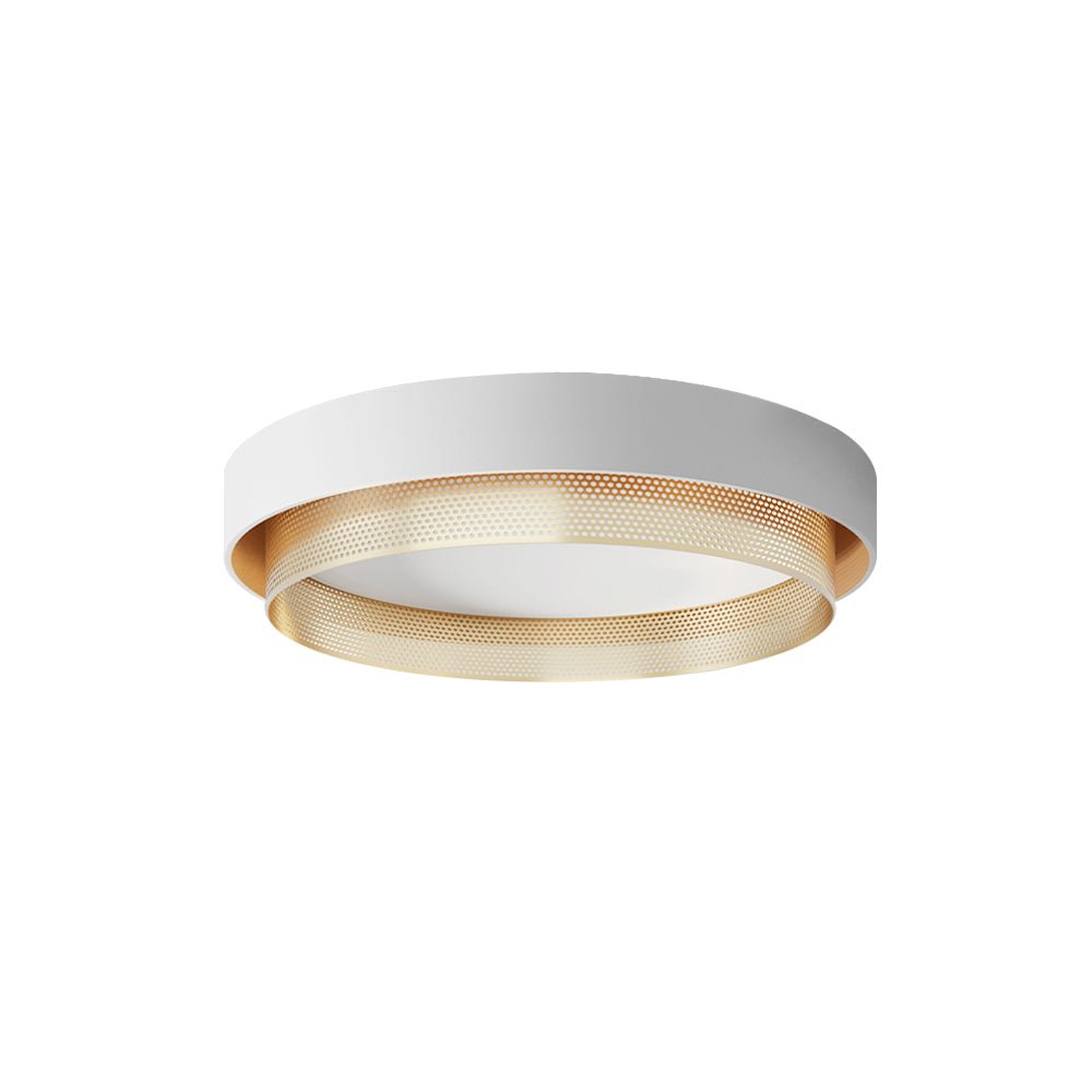 Zorlin Modern LED Metal Flush Mount Light - Lamp Copper