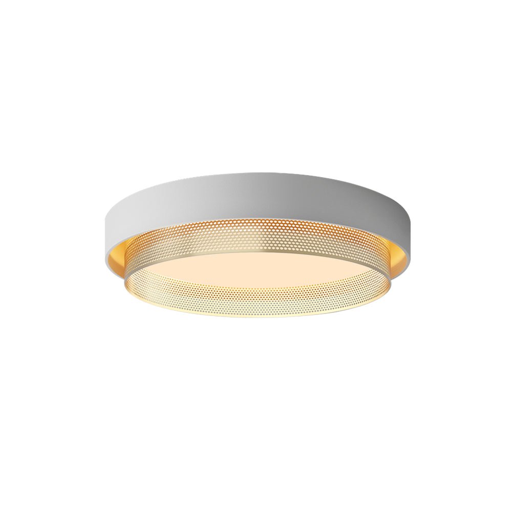 Zorlin Modern LED Metal Flush Mount Light - Lamp Copper