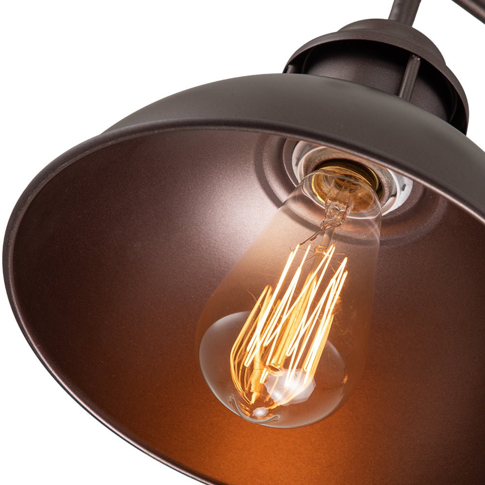 Norviah Modern Metal Pendant Light - Lamp Copper