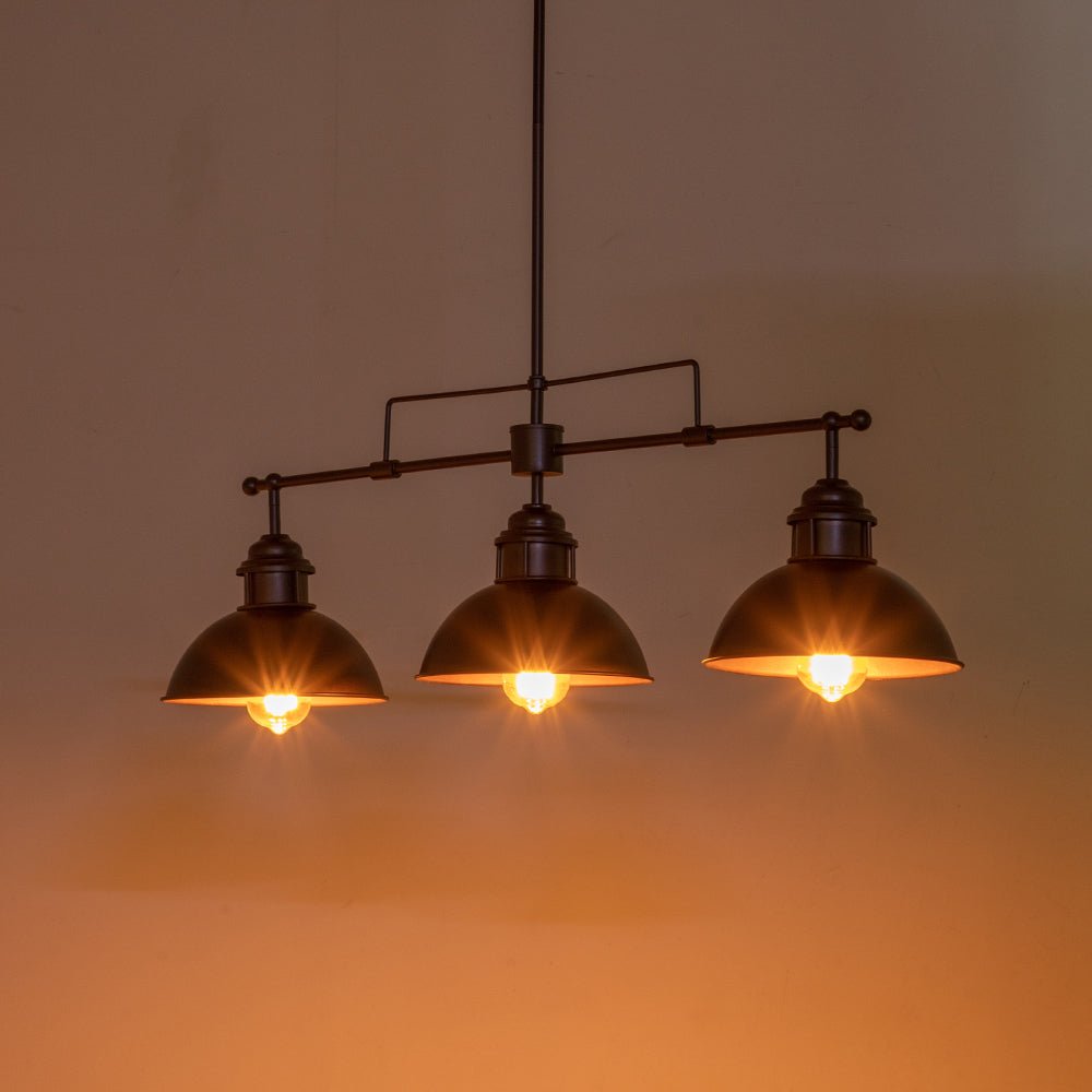 Norviah Modern Metal Pendant Light - Lamp Copper
