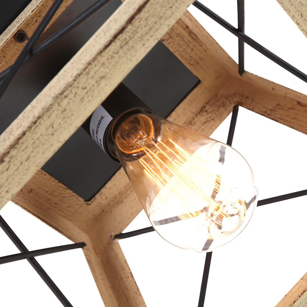Sindri Modern Farmhouse Metal Flush Mount Light - Lamp Copper