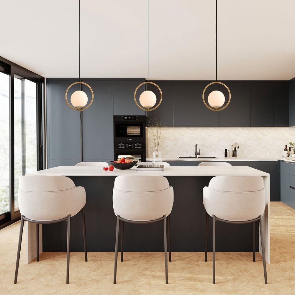 Ornvid Modern Metal Pendant Light - Lamp Copper