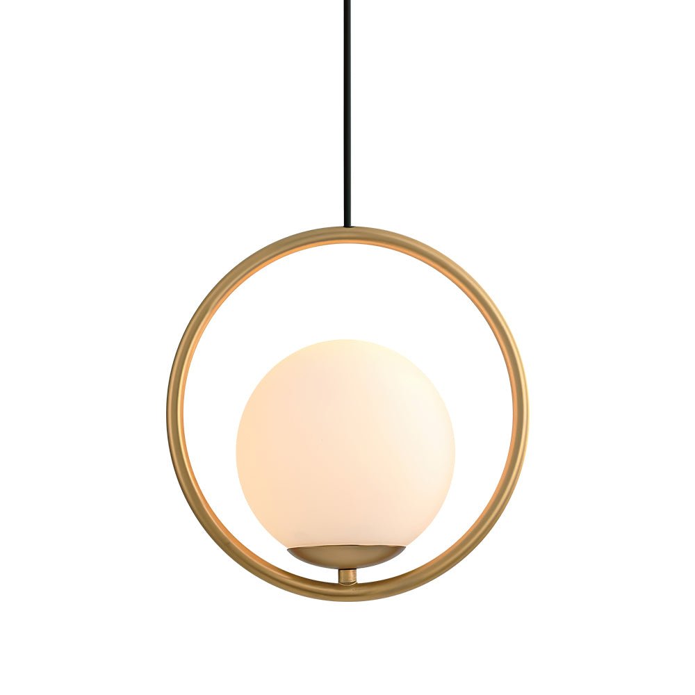 Ornvid Modern Metal Pendant Light - Lamp Copper