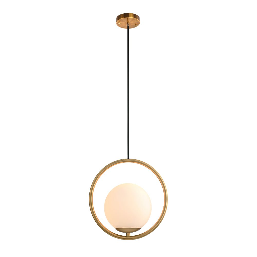 Ornvid Modern Metal Pendant Light - Lamp Copper