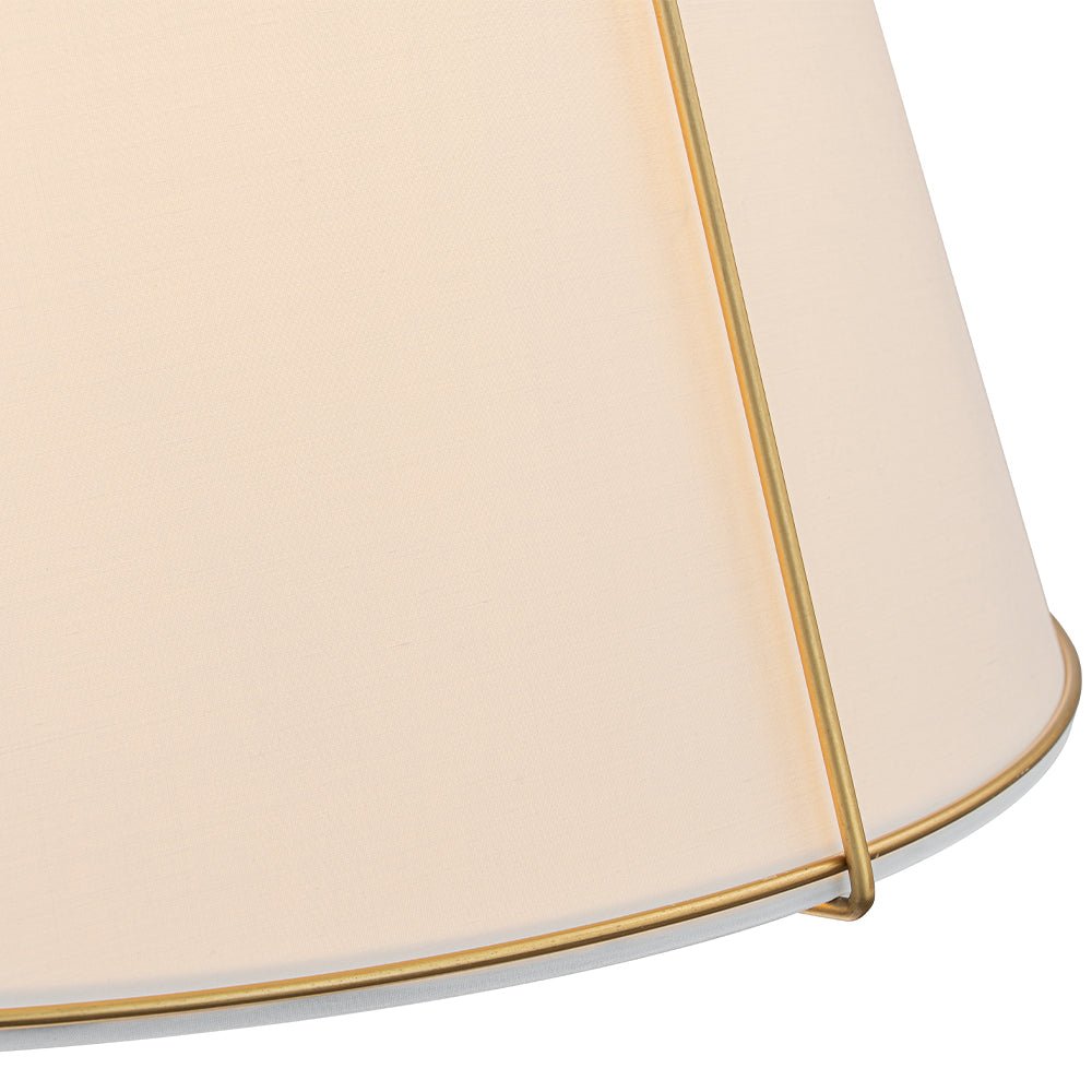 Seriva Modern Fabric Cage Pendant Light - Lamp Copper