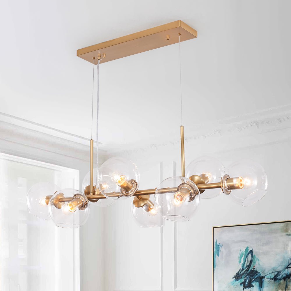 Valera Modern Mid-Century Metal Pendant Light - Lamp Copper