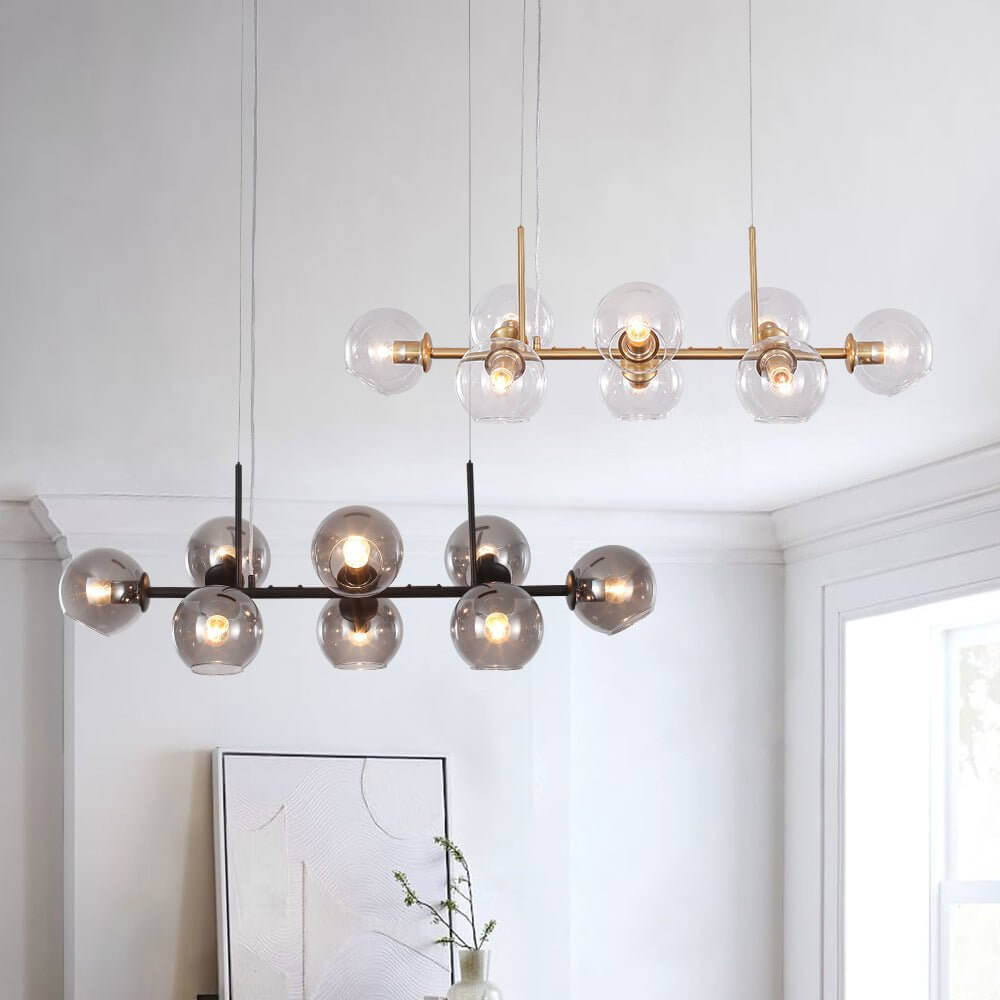Valera Modern Mid-Century Metal Pendant Light - Lamp Copper