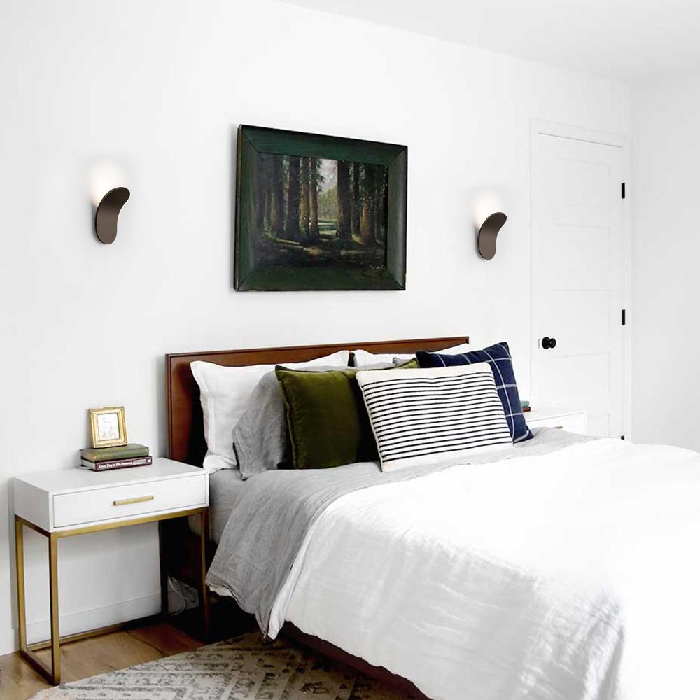 Nordlys Modern Mini LED Metal Wall Sconce - Lamp Copper