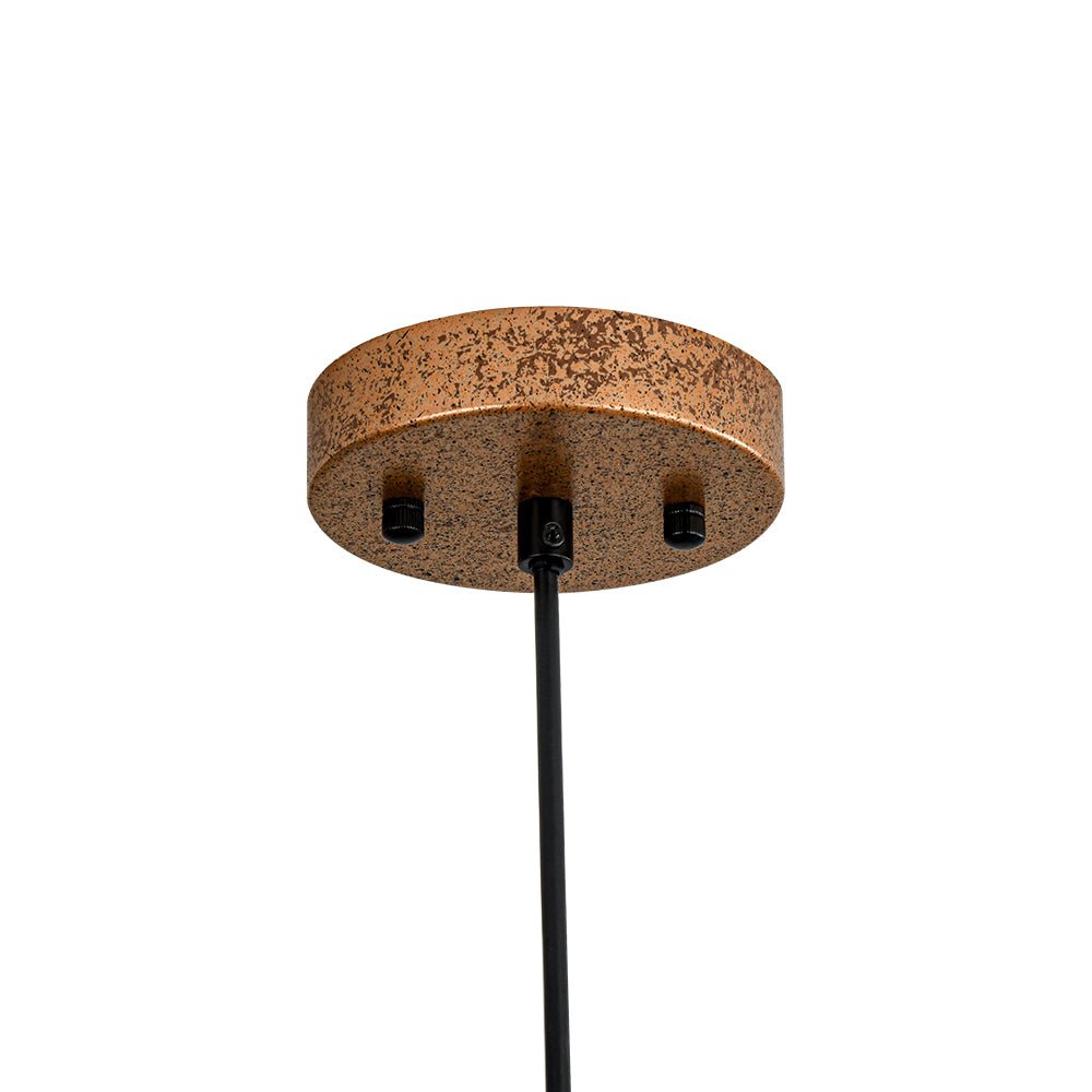 Aevum Modern Metal Dome Pendant Light - Lamp Copper
