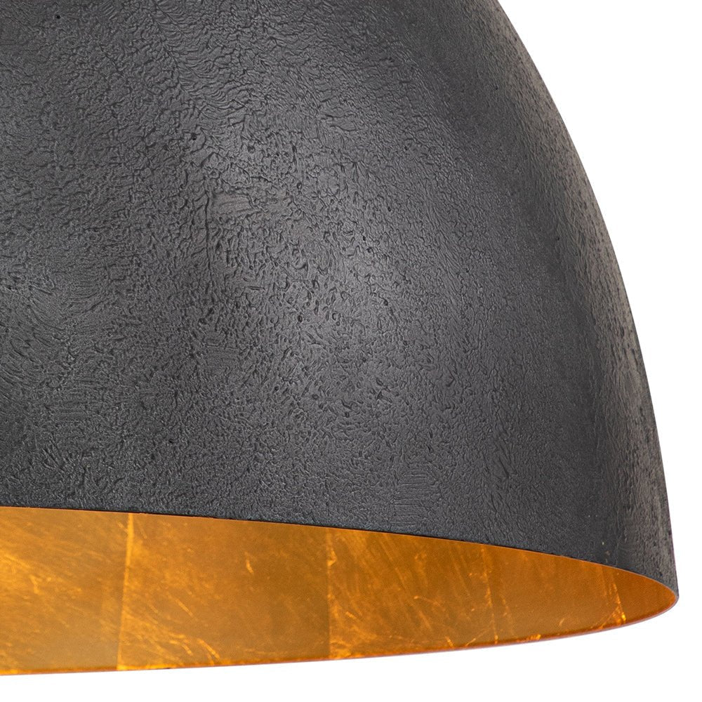 Aevum Modern Metal Dome Pendant Light - Lamp Copper