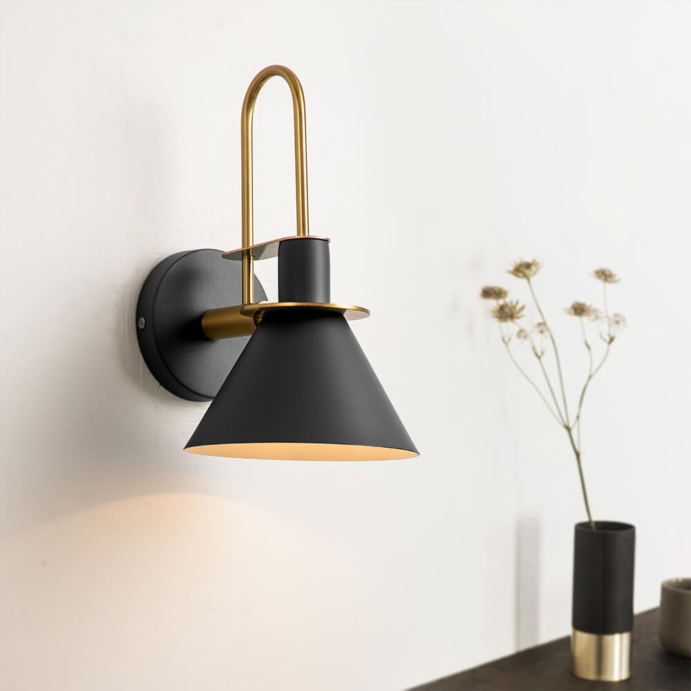 Nivero Modern Metal Wall Light Wall Sconce - Lamp Copper