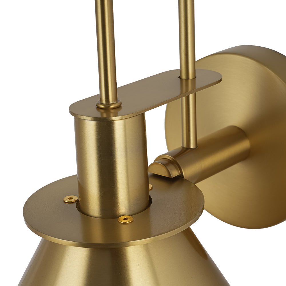 Nivero Modern Metal Wall Light Wall Sconce - Lamp Copper