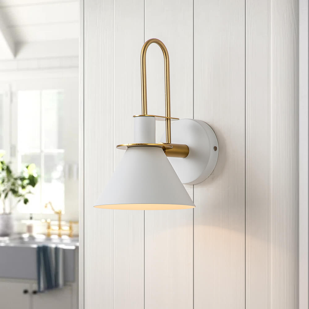 Nivero Modern Metal Wall Light Wall Sconce - Lamp Copper