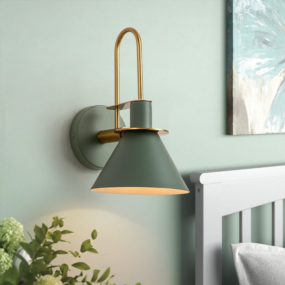 Nivero Modern Metal Wall Light Wall Sconce - Lamp Copper