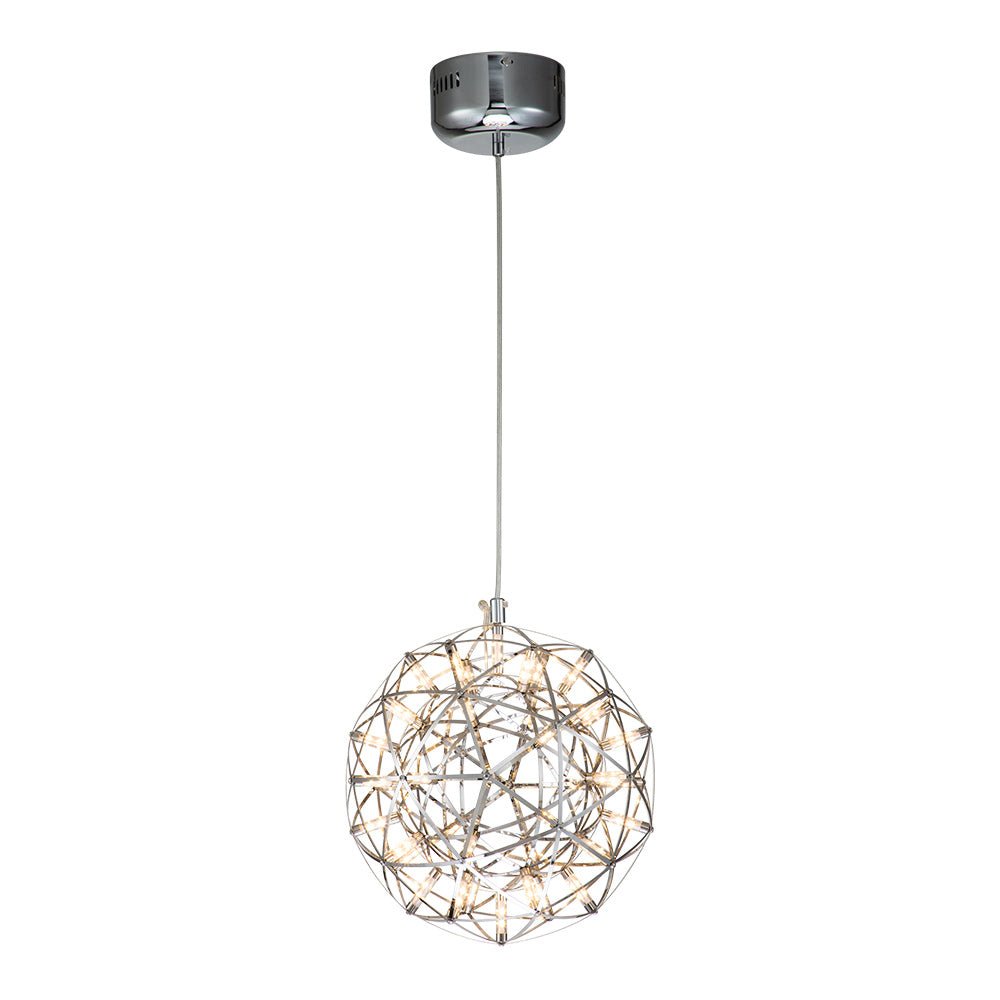 Raudur LED Spark Metal Chandelier - Lamp Copper