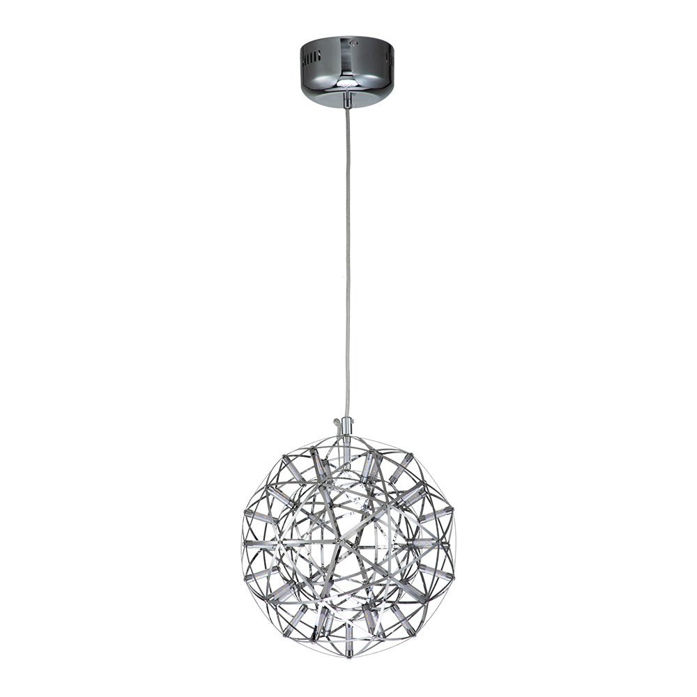 Raudur LED Spark Metal Chandelier - Lamp Copper