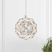 Raudur LED Spark Metal Chandelier - Lamp Copper