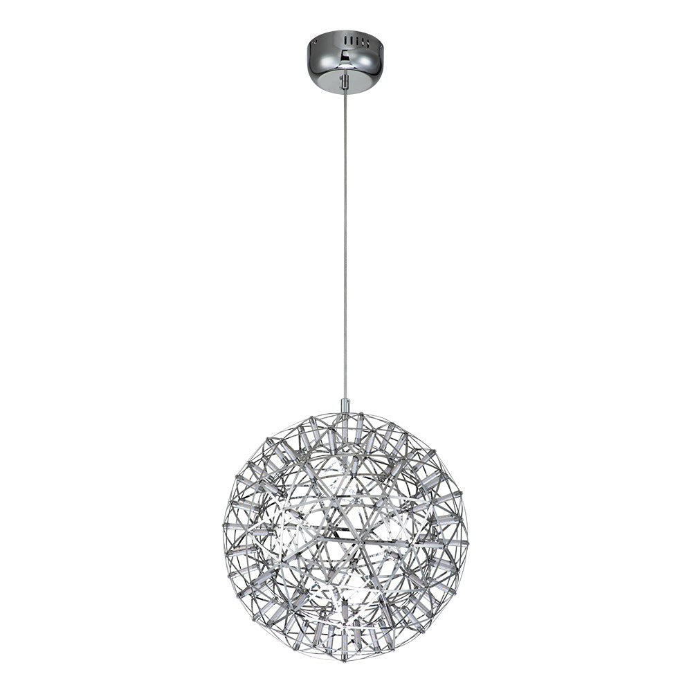 Raudur LED Spark Metal Chandelier - Lamp Copper
