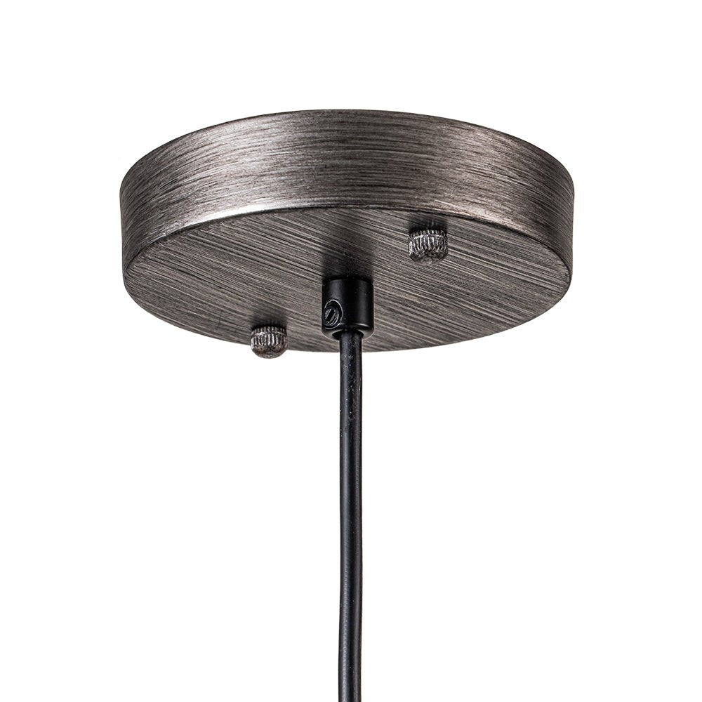 Lustel Vintage Luxe Metal Dome Pendant Light - Lamp Copper