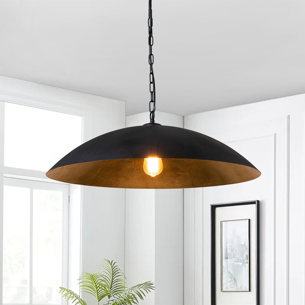 Virela Vintage Metal Pendant Light - Lamp Copper