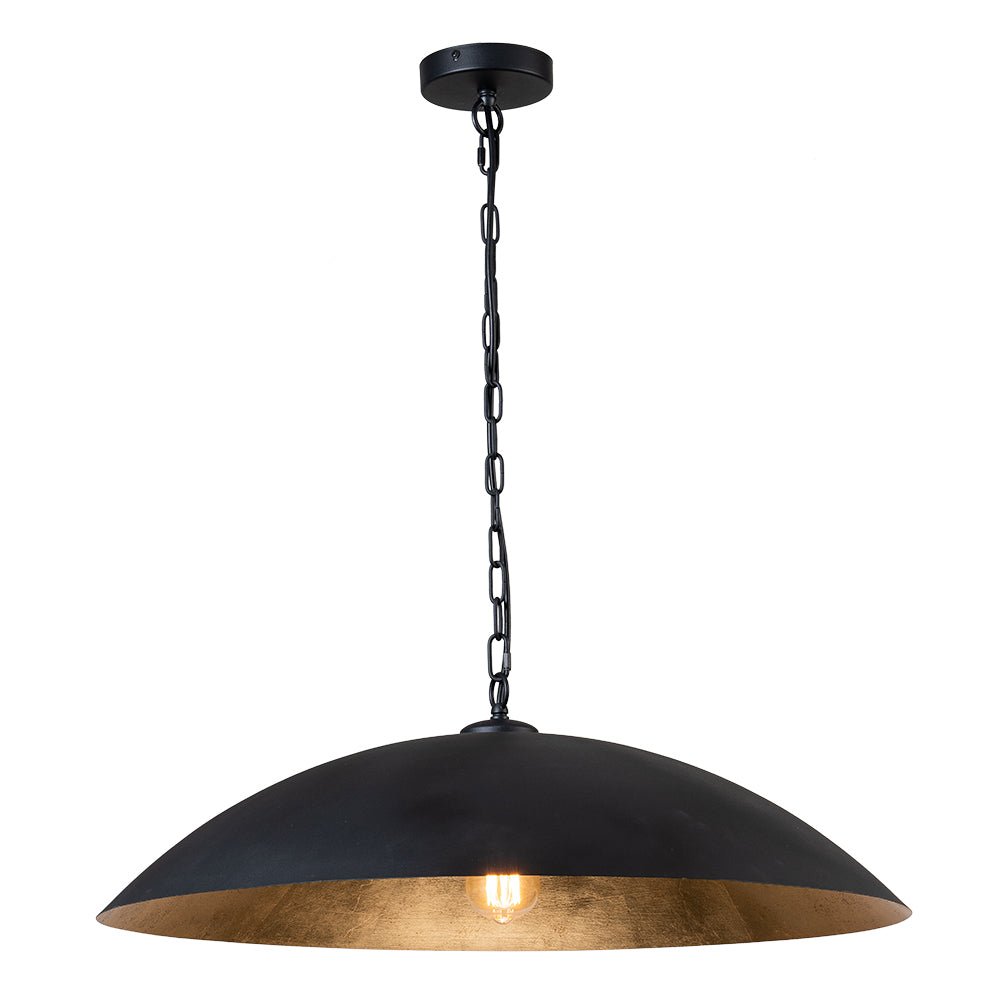 Virela Vintage Metal Pendant Light - Lamp Copper