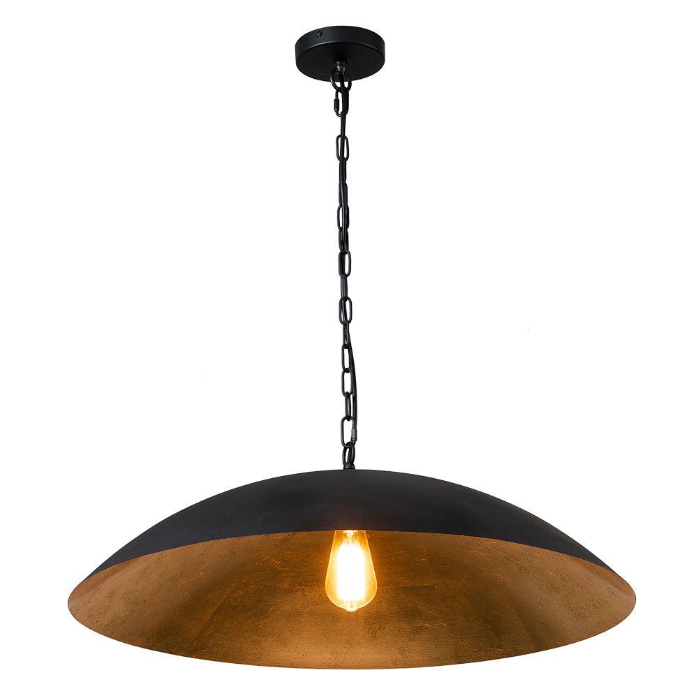 Virela Vintage Metal Pendant Light - Lamp Copper