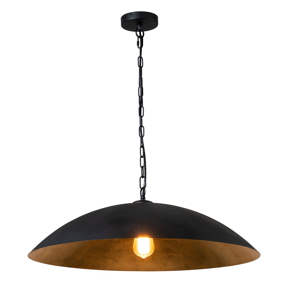 Virela Vintage Metal Pendant Light - Lamp Copper