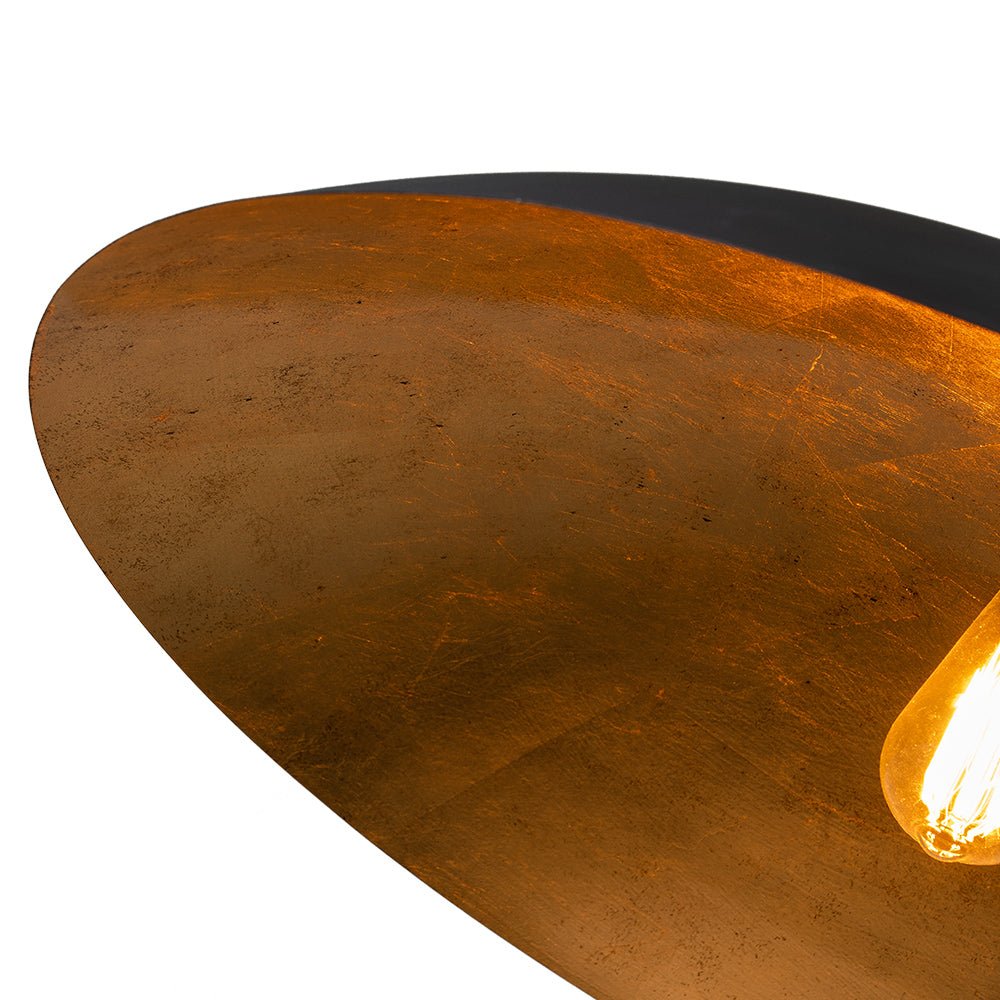 Virela Vintage Metal Pendant Light - Lamp Copper