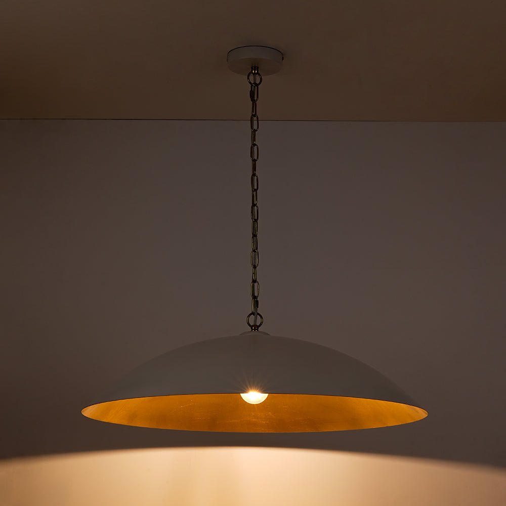 Virela Vintage Metal Pendant Light - Lamp Copper