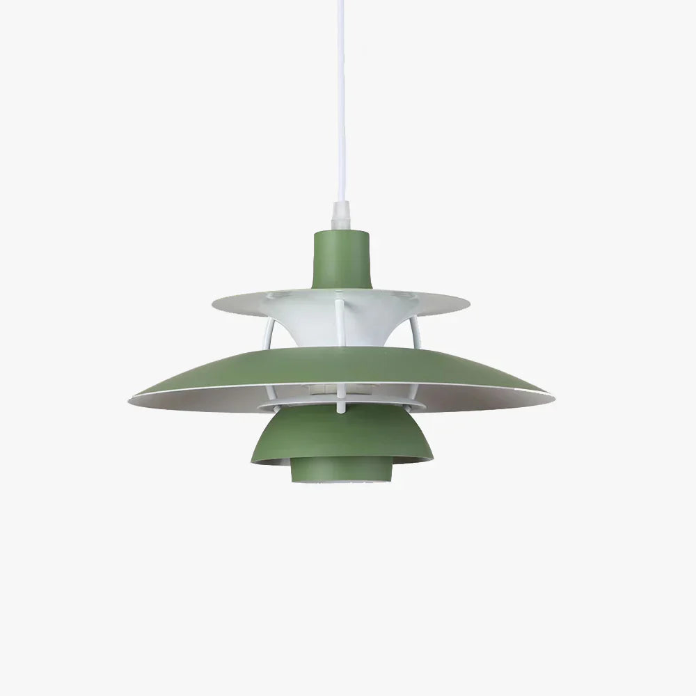 Jojo Macaron Umbrella Pendant Light, 15 Color - Lamp Copper