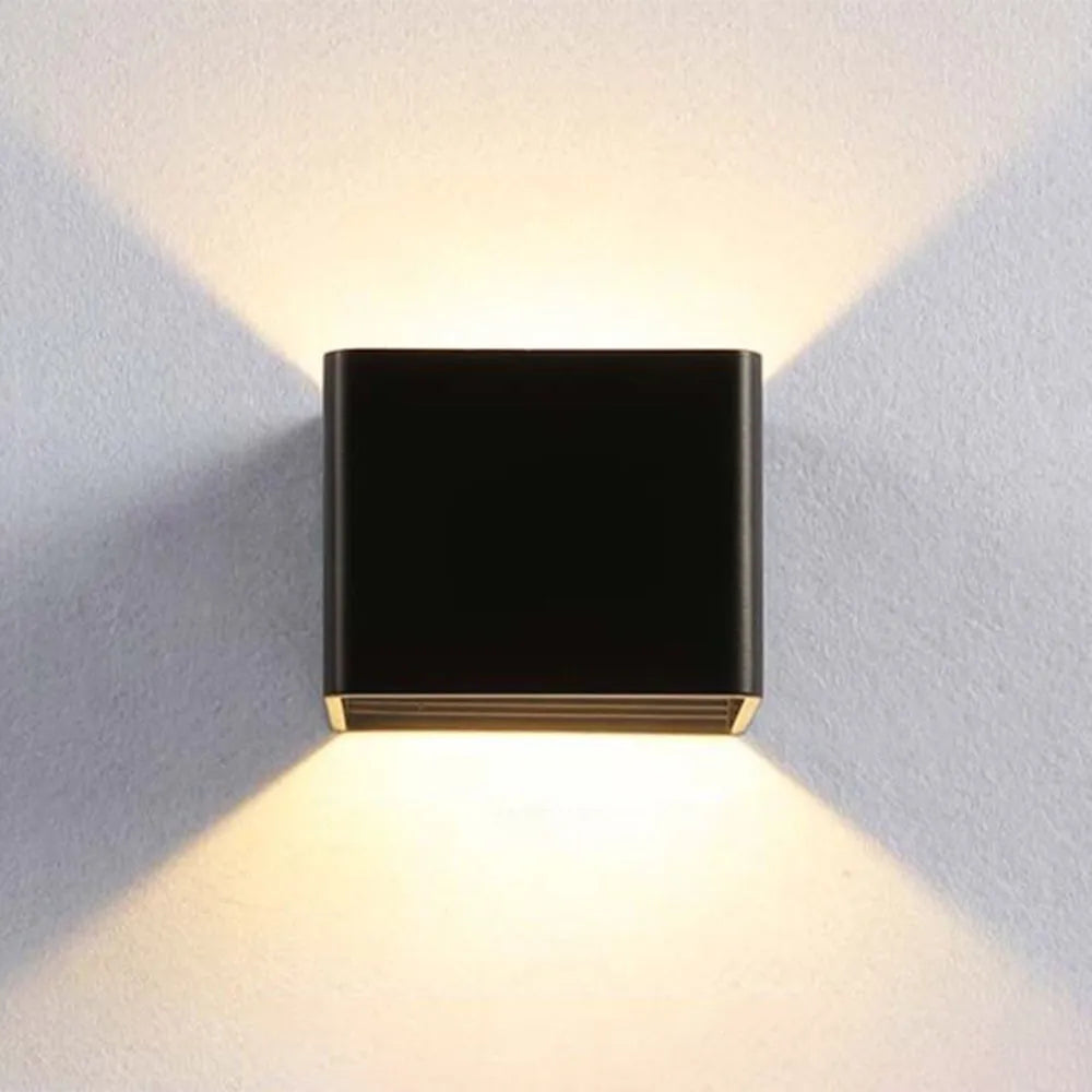 Aira Indoor Wall Lamp Square Colorful - Lamp Copper