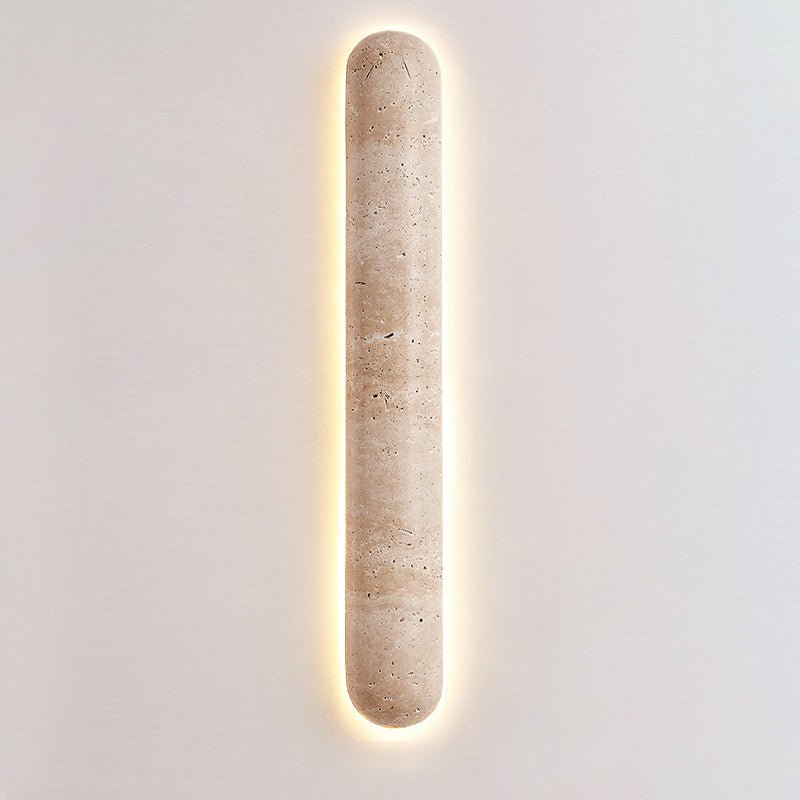 Syveniel Travertine Wall Light - Lamp Copper