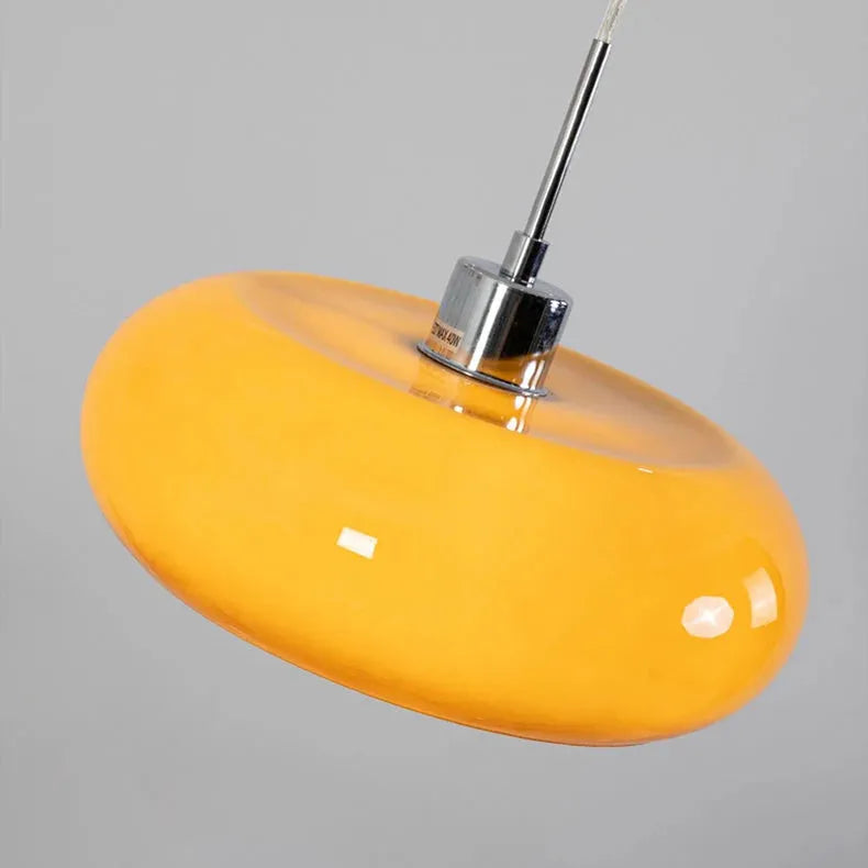 Charlotte Glass Pendant Light - Lamp Copper