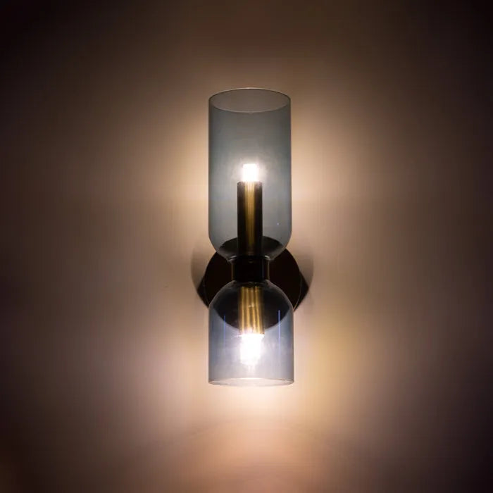 Solea Glass Wall Lamp Sconce - Lamp Copper